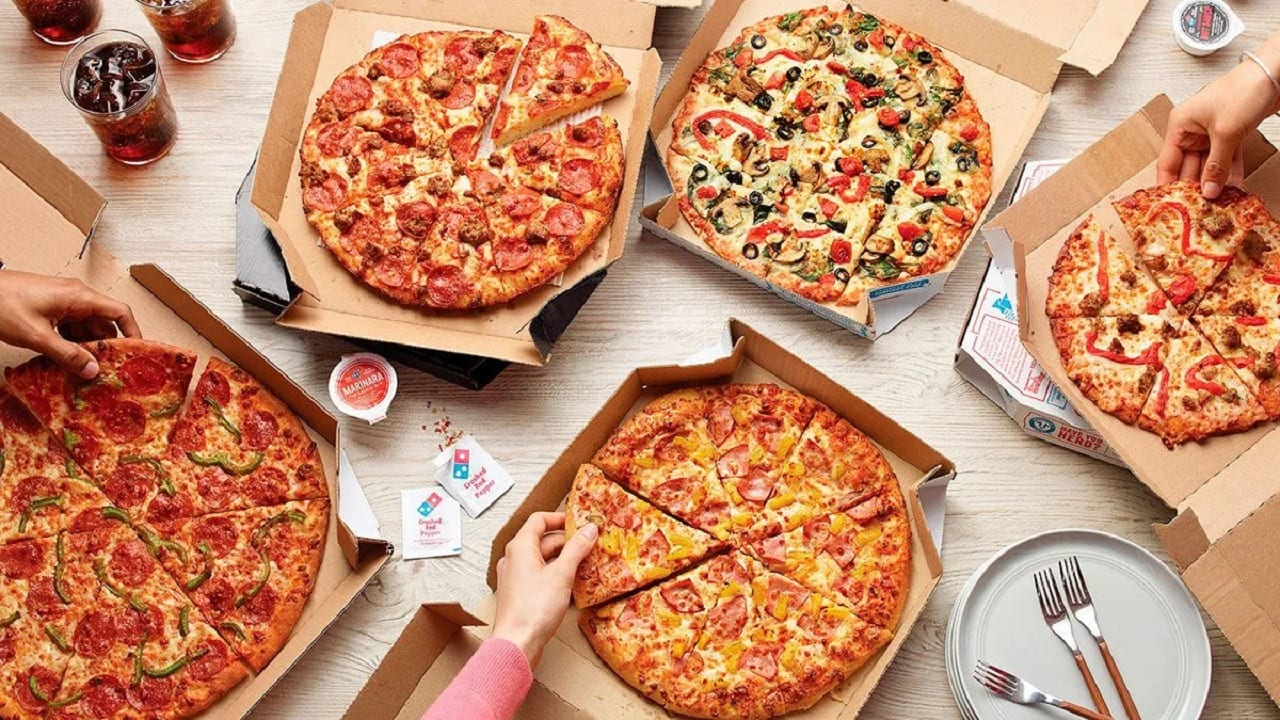 5 pizzas de comida rápida populares